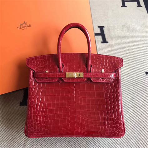 hermes red crocodile birkin bag|Hermes crocodile Birkin Bag knockoff.